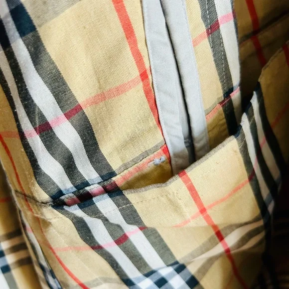 ❤️SALE AUTHENTIC Gorgeous Burberry Beige Trench Coat Fits Women's L-XL ❤️ - Picture 10 of 15